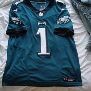 Men's Philadelphia Eagles Jalen Hurts Jersey (Green Vapor F.U.S.E Limited)